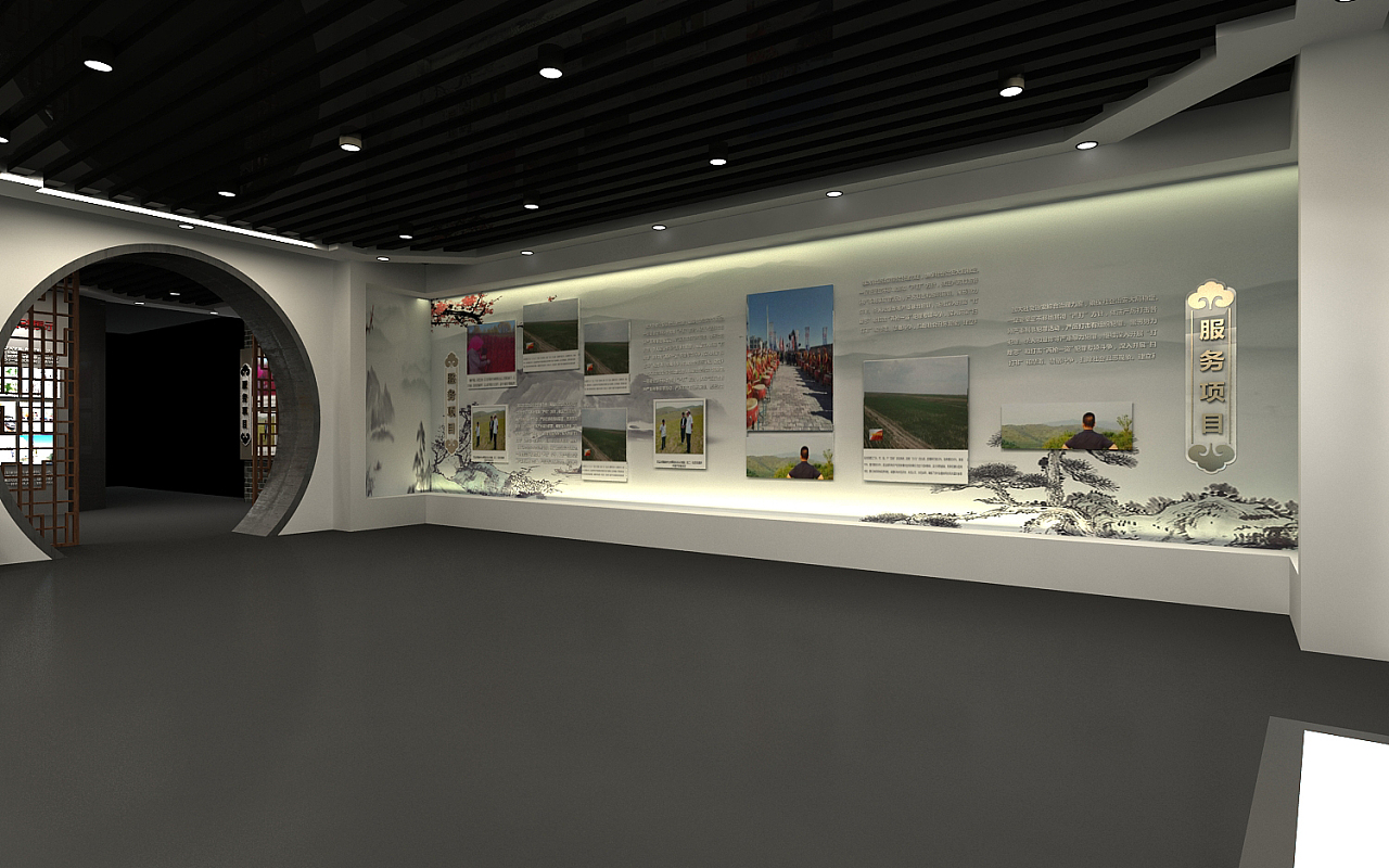 博物館、村史館、校史館與展廳3D效果圖案例賞析 探索展覽展示服務的創新設計